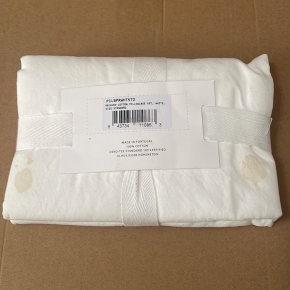 Parachute Bedding Parachute Brushed Cotton Pillowcase Set Standard